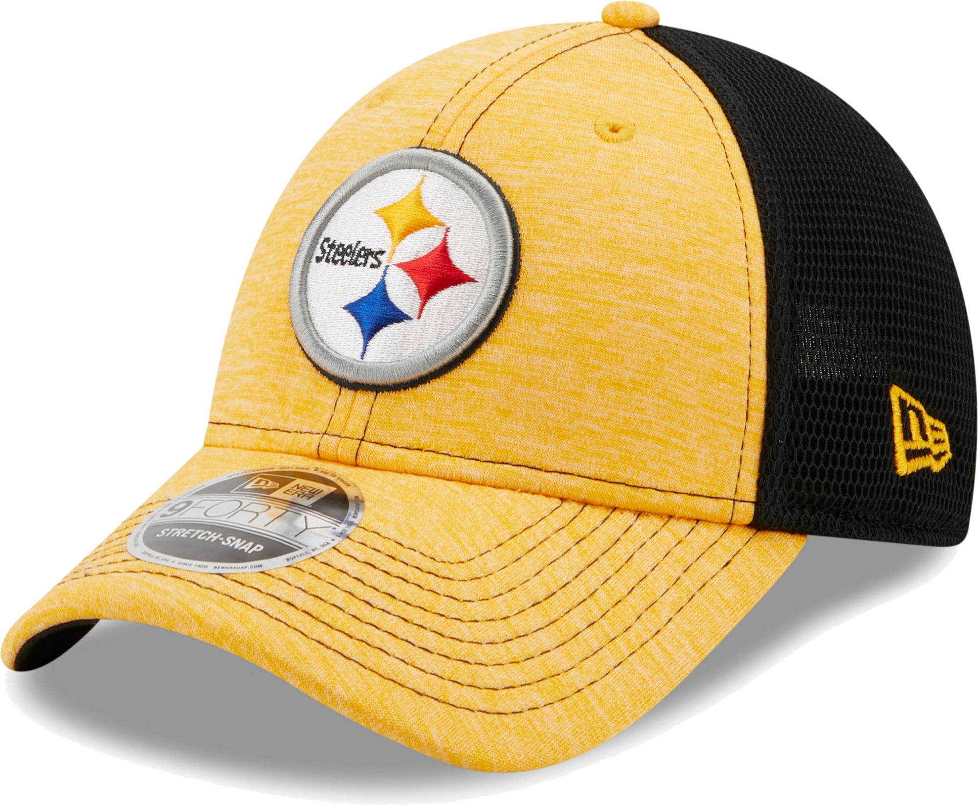 Pittsburgh Steelers '47 MVP DP Team Stripe Mesh Hat