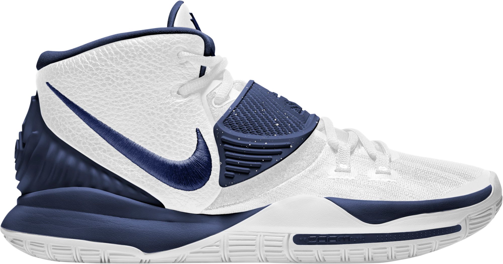 White Kyrie Irving Basketball Shoes 