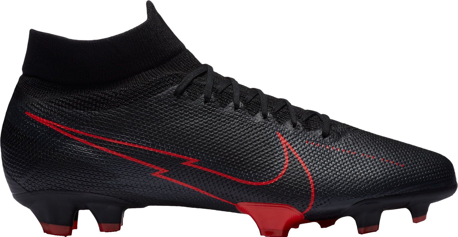 Nike Black X Chile Red Soccer Cleats 