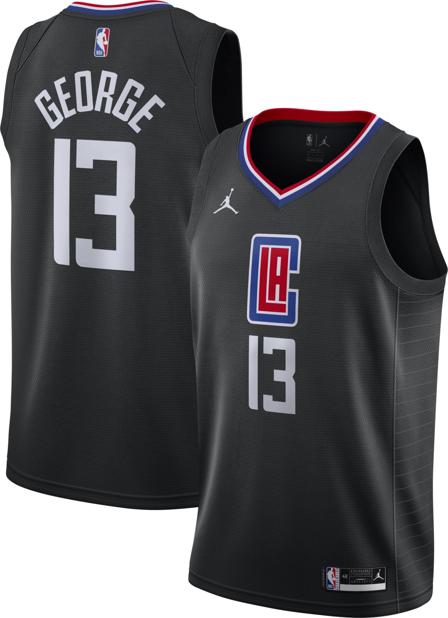 paul george grey jersey