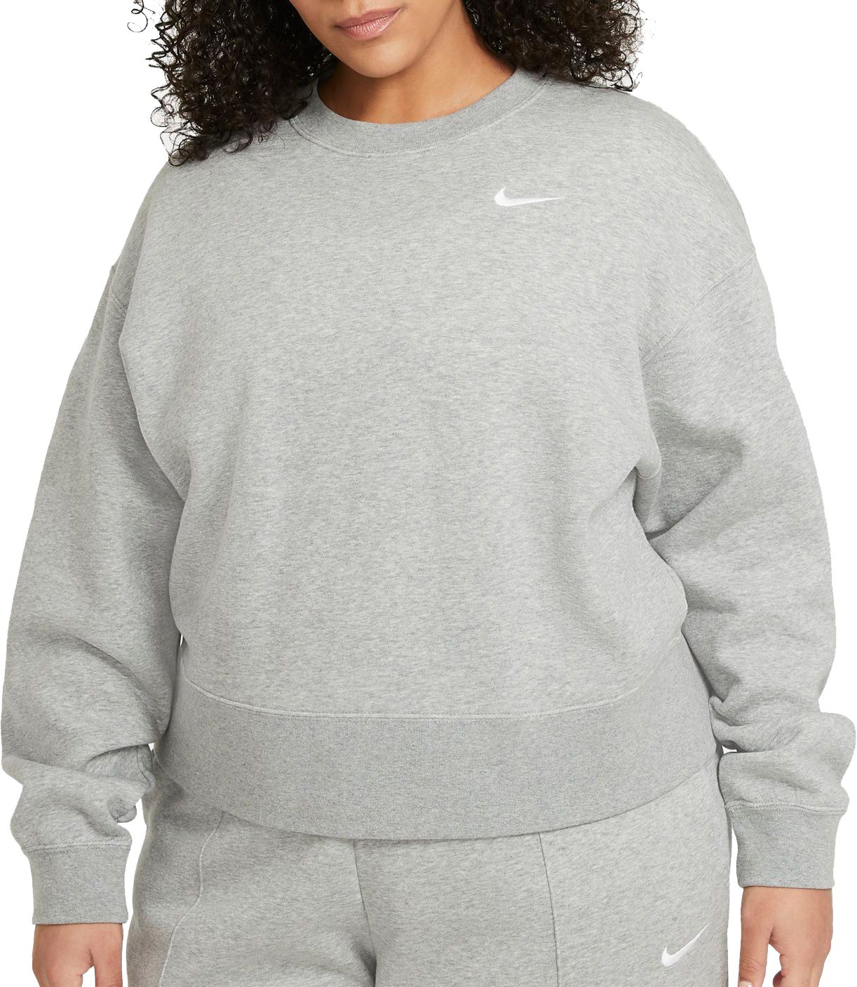 nike grey crew neck