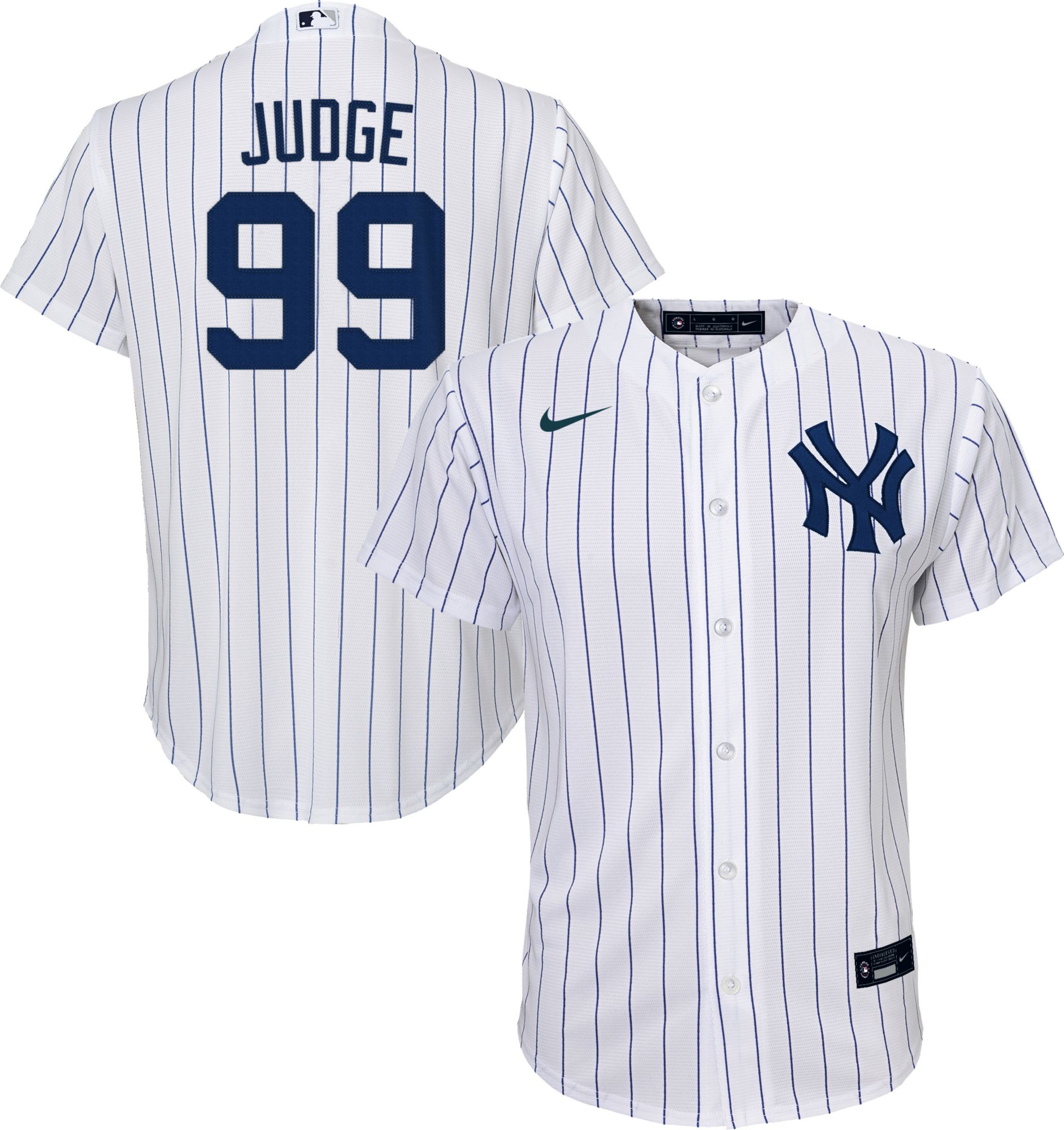 Nike / Youth Toddler New York Yankees Aaron Judge #99 Navy T