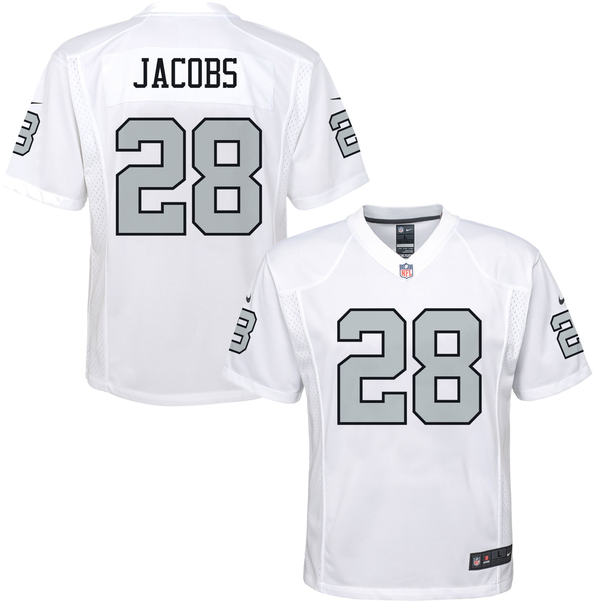 raider jersey youth