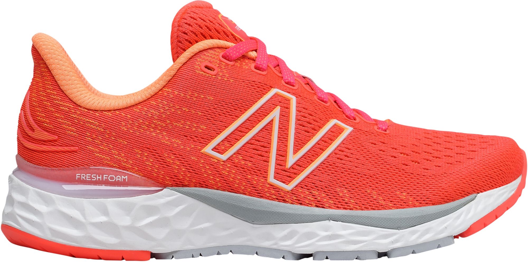 orange running shoes womens