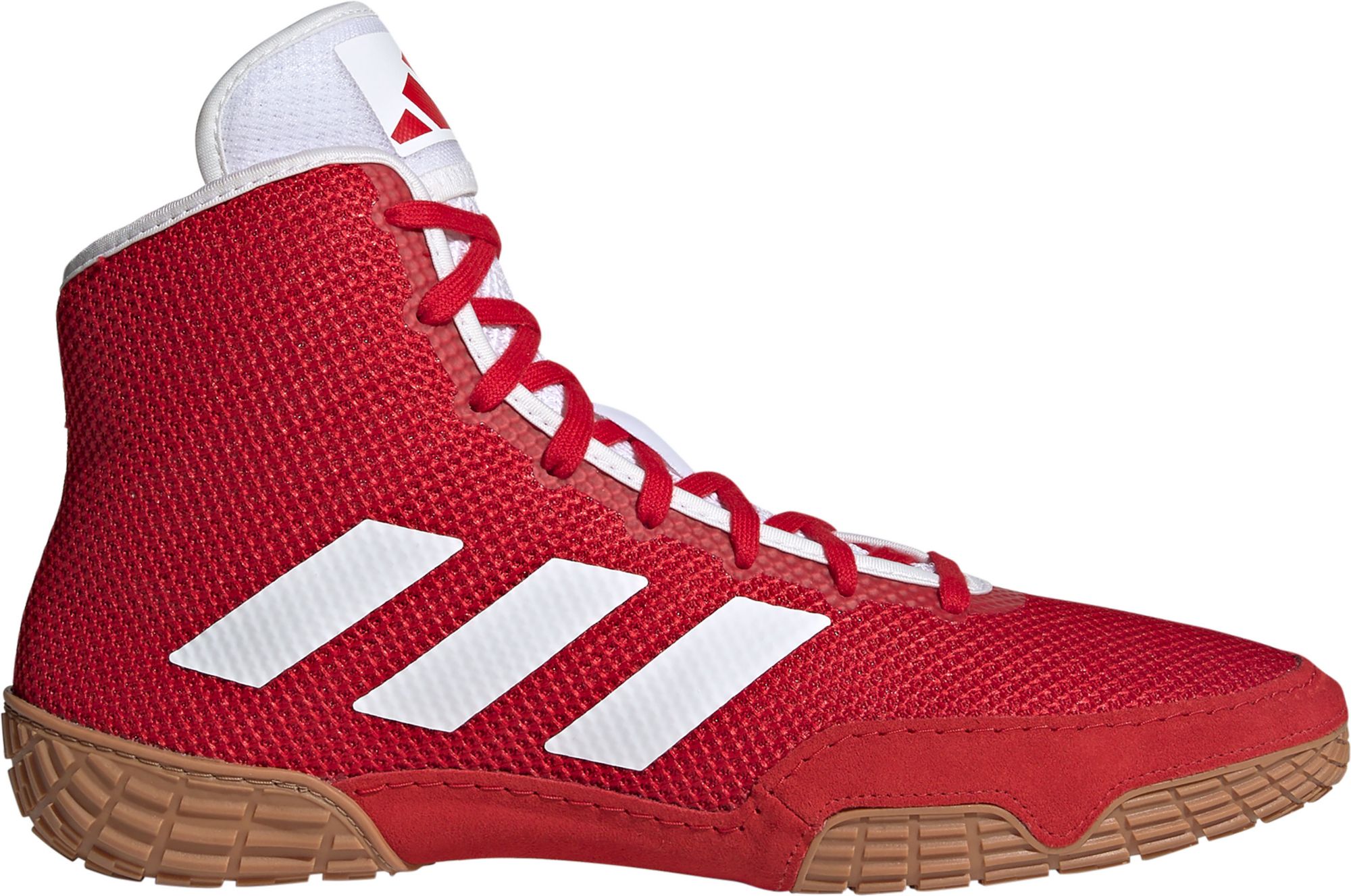 Adidas IF9925 Tech Fall 2.0 Red White Wrestling Shoes 9.5