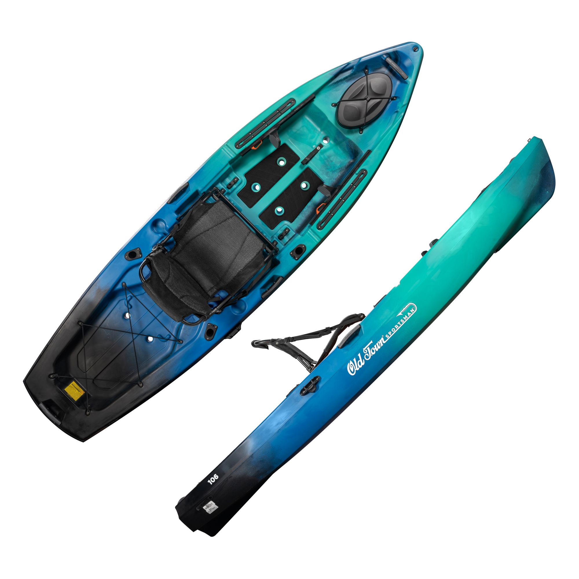 10 ft old town fishing kayak accessories Vapor 10XT Recreational The Sportsman 106 Pedal Kayaks ultra Old Town Vapor 10XT -
