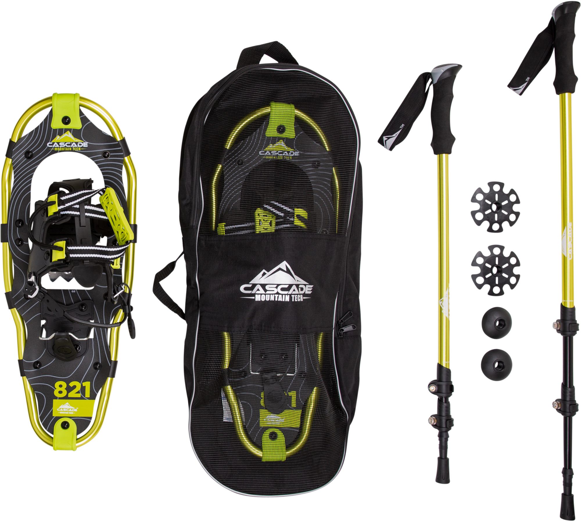Cascade Mountain Tech Easy Pull Snowshoe Kit | Dick's Sporting Goods