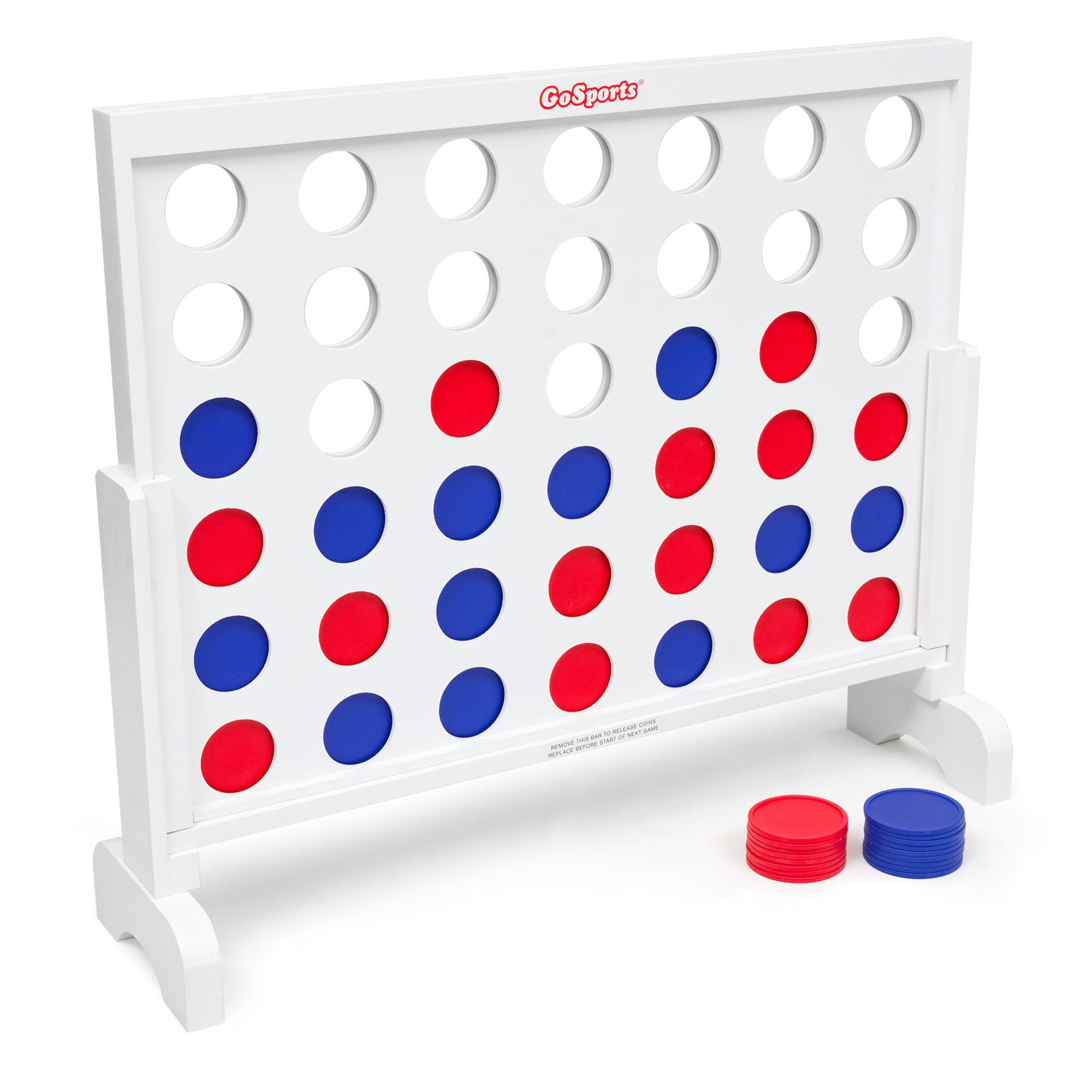 GoSports Giant 4-in-a-Row 3' Game | Dick's Sporting Goods