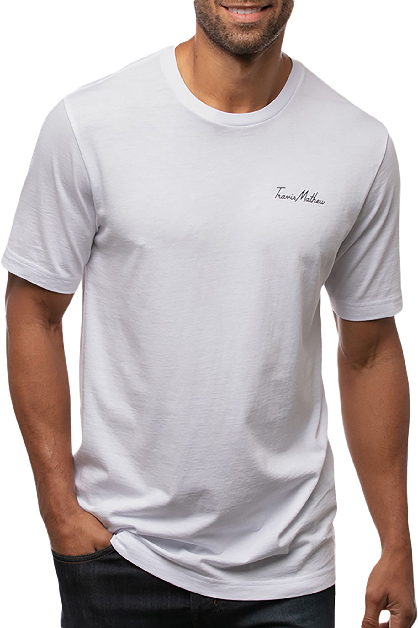 TravisMathew Men's Shot Glass Golf T-Shirt | Dick's Sporting Goods