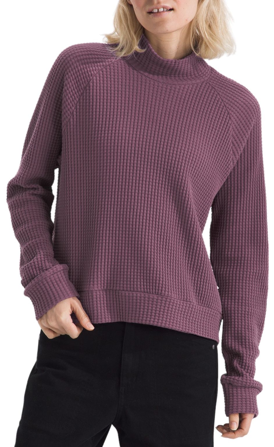 ★THE NORTH FACE★ NT7XQ81A Women's Beyond Pick Mock Neck_BL The North Face Beyond Peak Mock Neck (W) 