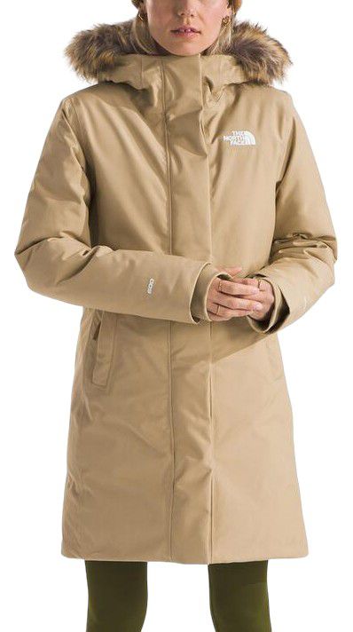 North face arctic parka ii green best sale