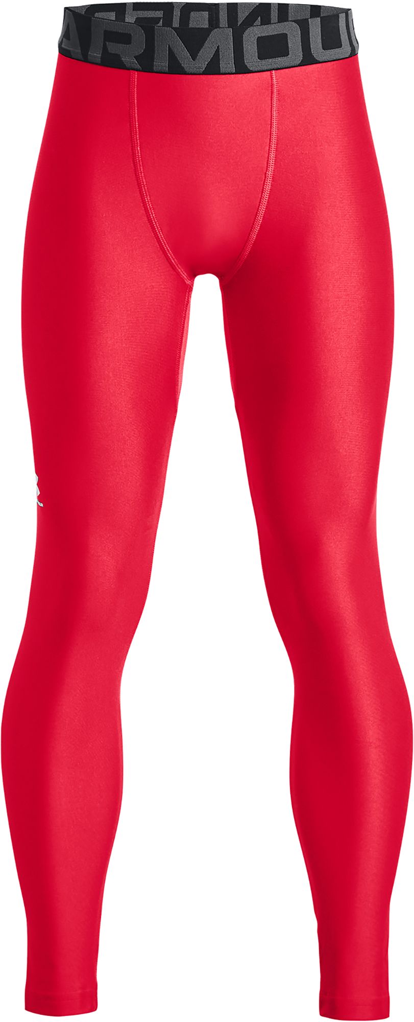 Red under armour leggings online