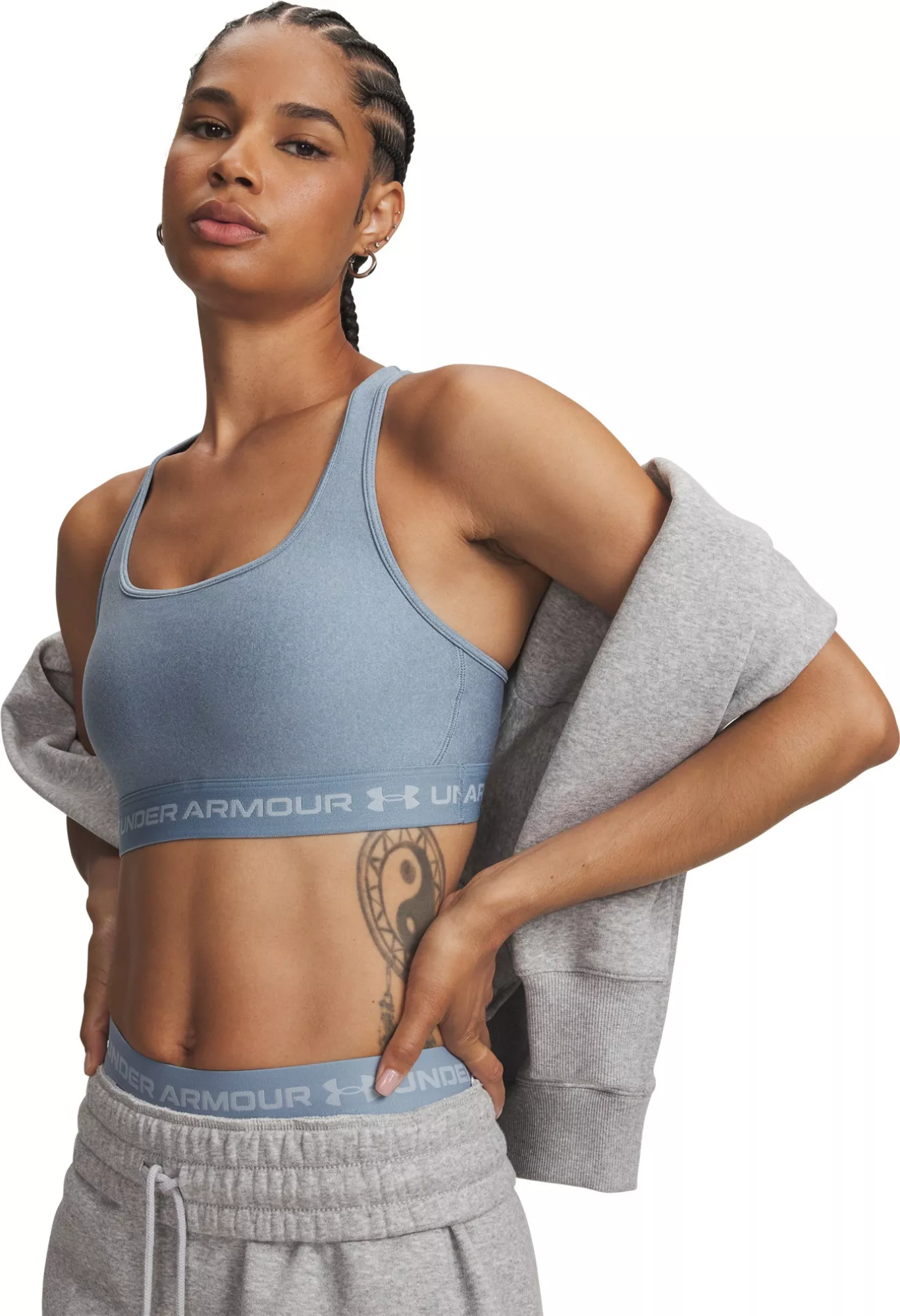 Under Armour Women's Mid Crossback Sports Bra