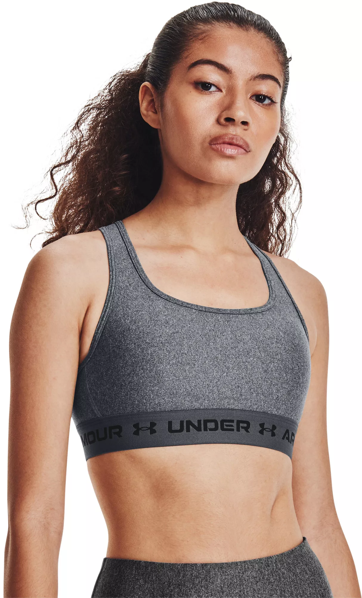 Under Armour Women's Mid Crossback Sports Bra