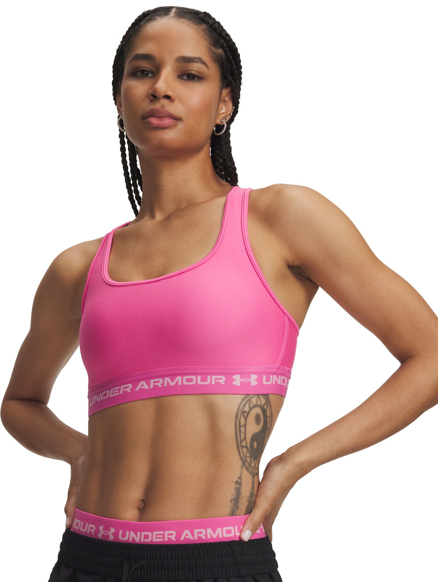 Under Armour Women's Mid Crossback Sports Bra | Golf Galaxy