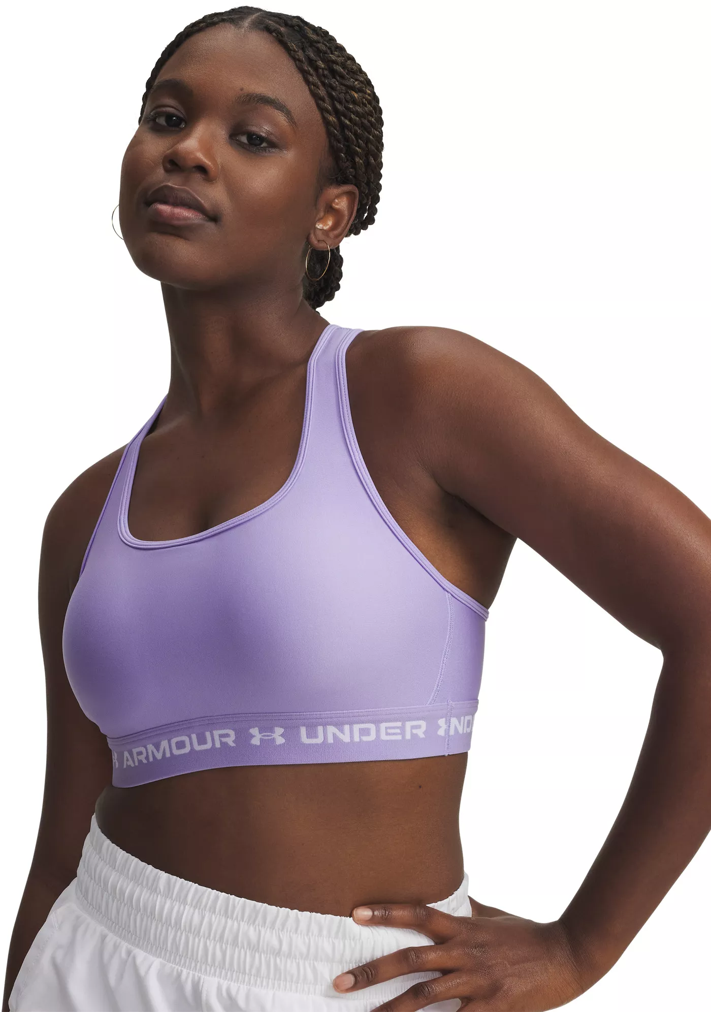 Under Armour Women's Mid Crossback Sports Bra