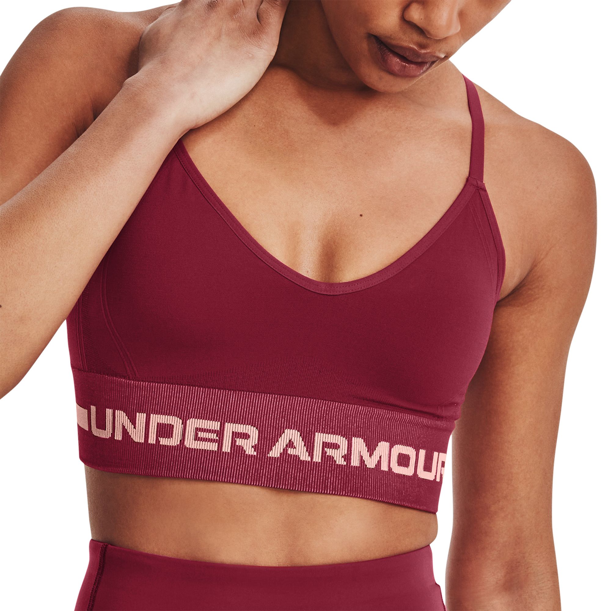 dsg women's long line perfect performance sports bra