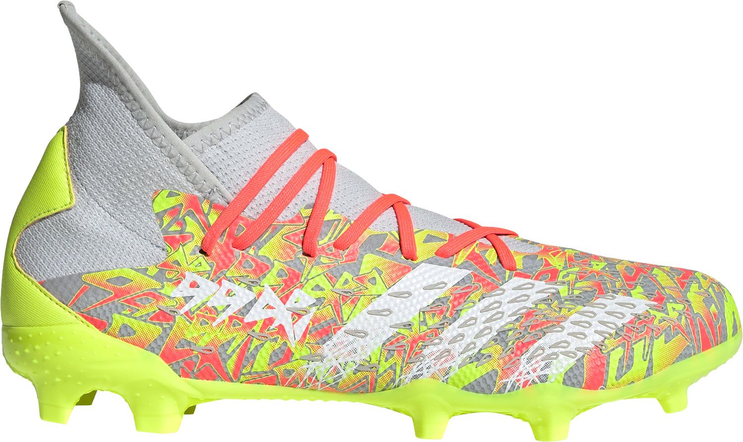 white predator cleats