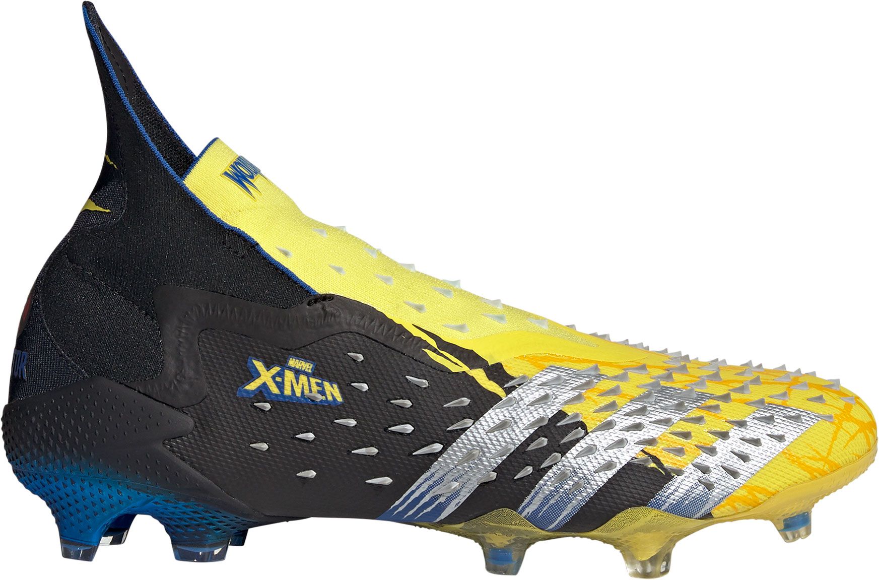 yellow and black football cleats