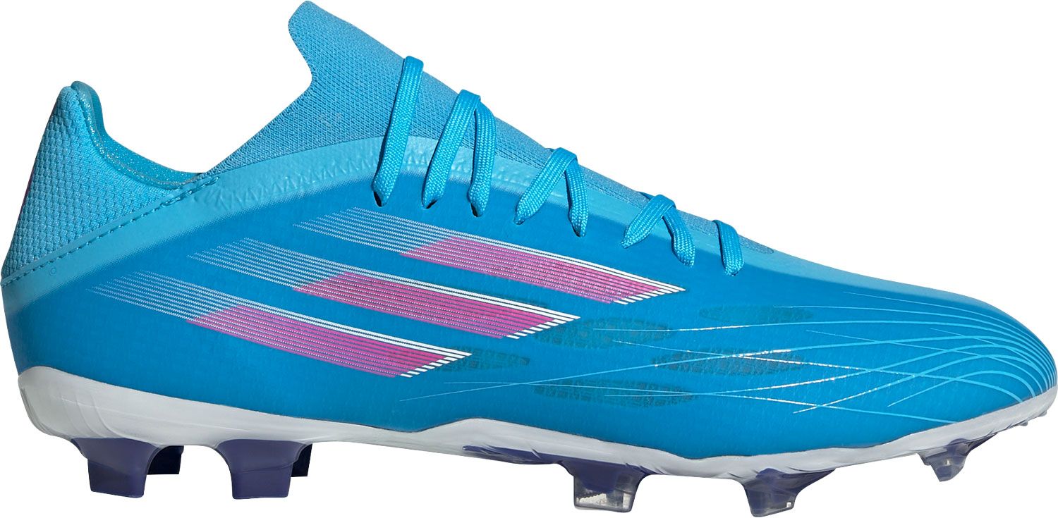 blue adizero cleats