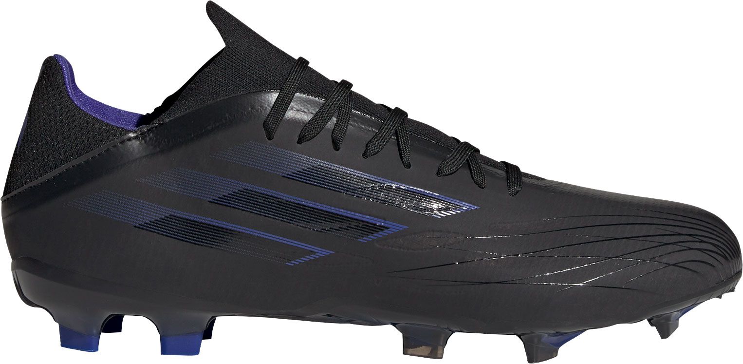 black soccer shoes