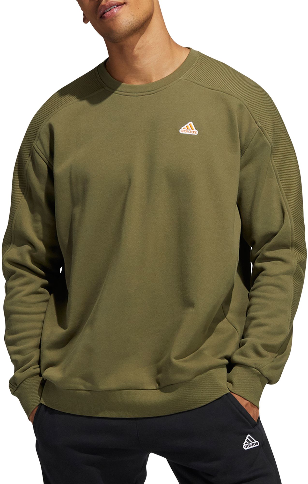 olive green adidas sweater