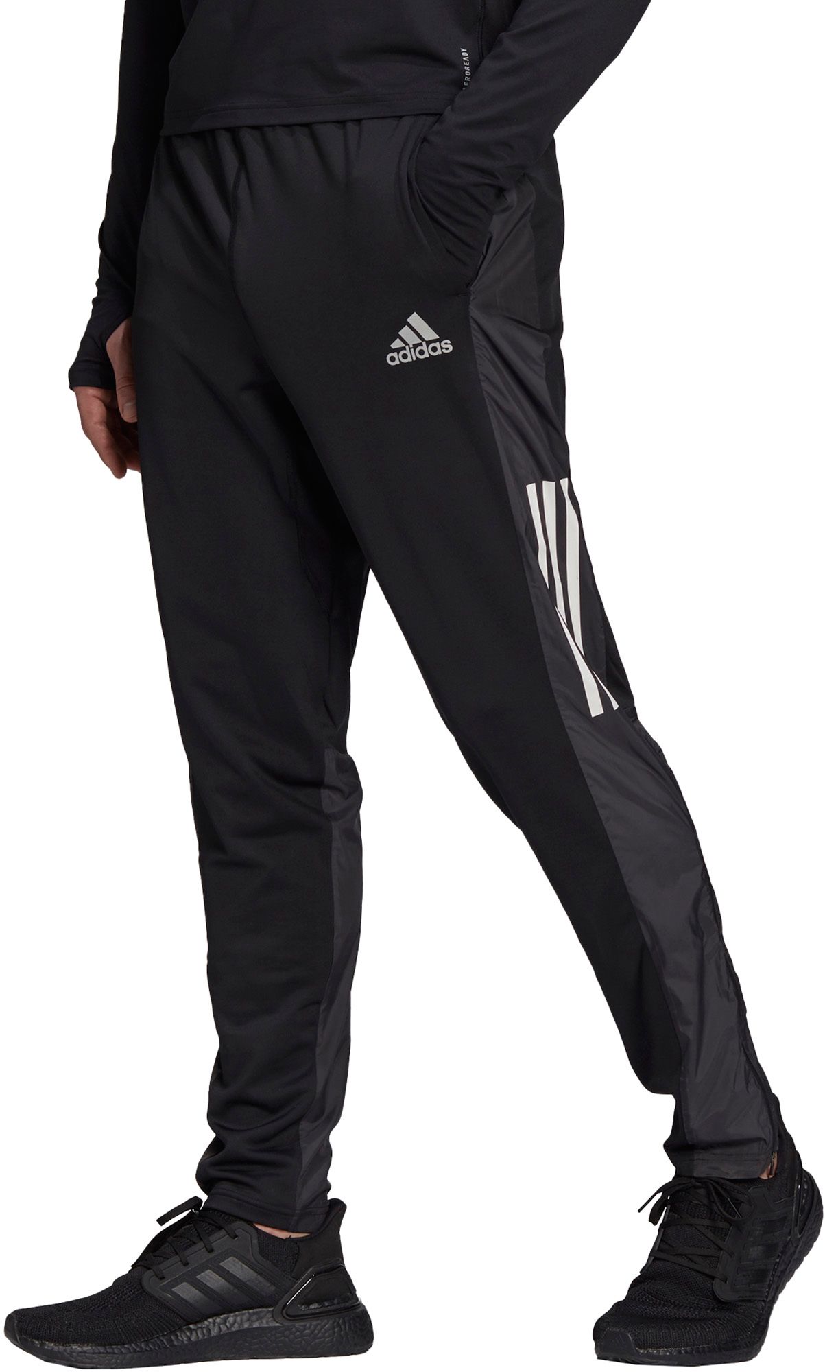 adidas all black pants