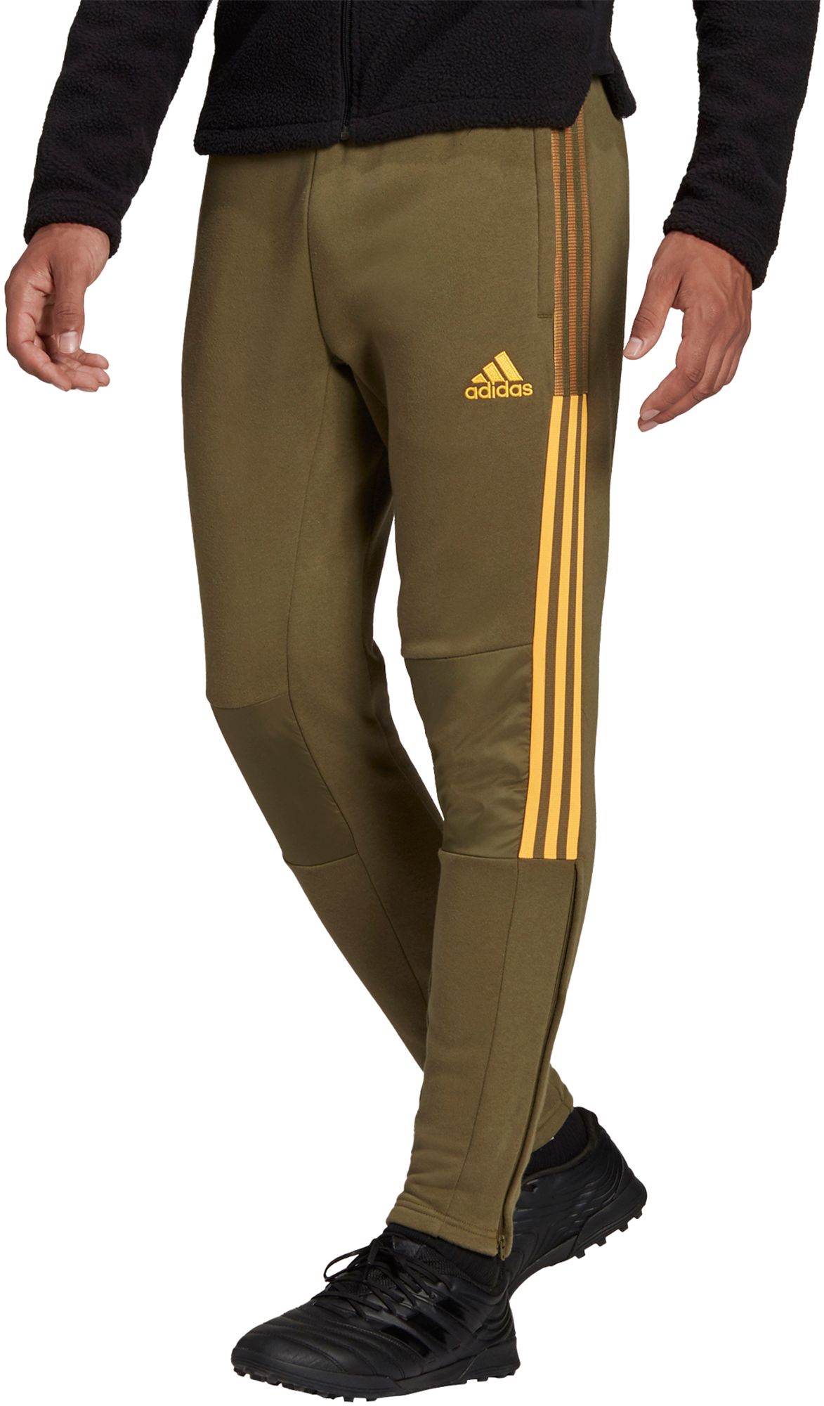 black green adidas pants