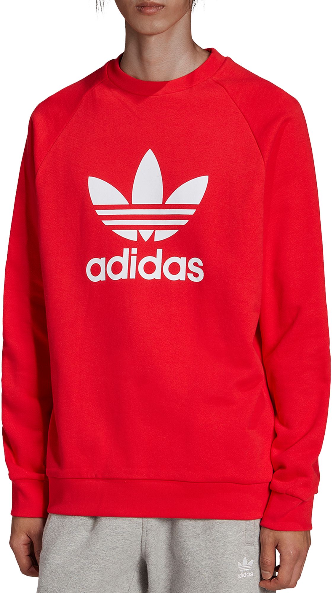 black and red adidas sweater