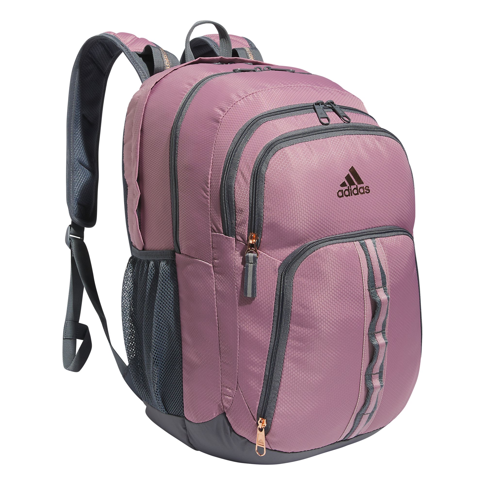 Adidas backpack 2024 pink and grey