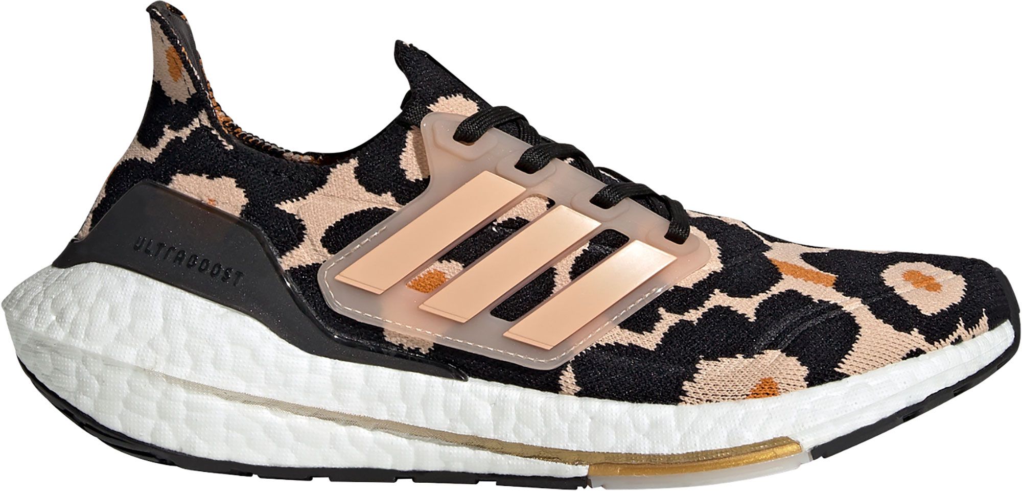 adidas ultra boost womens black and gold