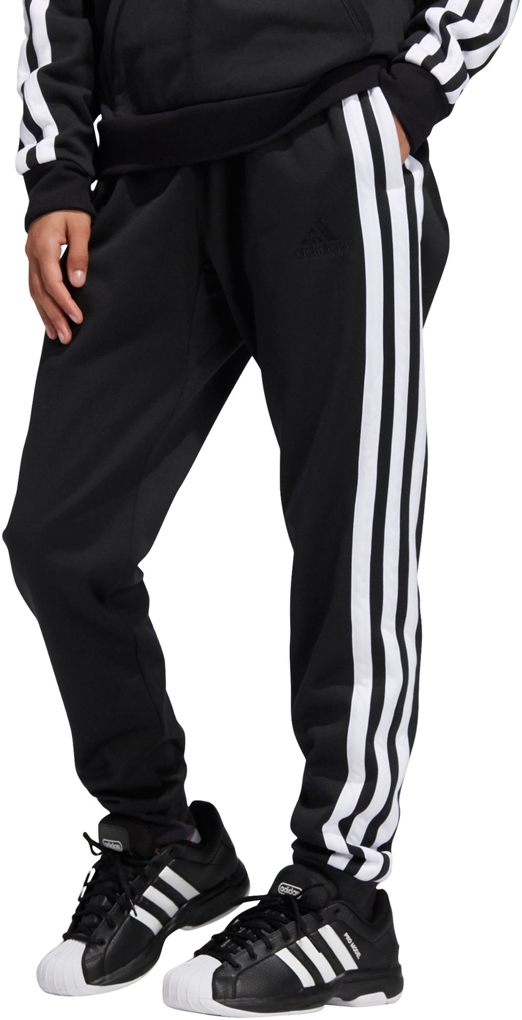 black adidas womens sweatpants