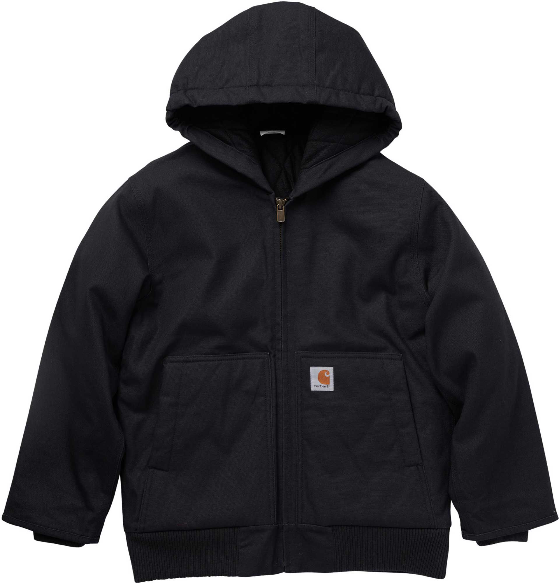 Carhartt Boys' Canvas Insulated Hooded Active Jacket | Dick's