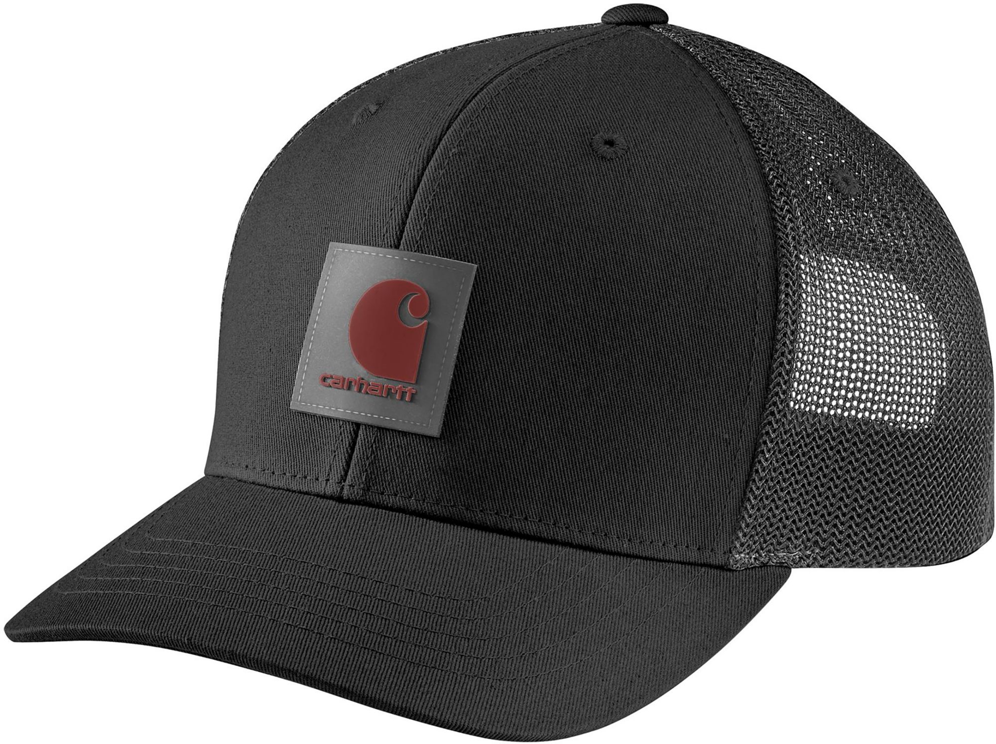 Carhartt Men s Rugged Flex Twill Mesh Back Logo Patch Cap Dick s Sporting Goods