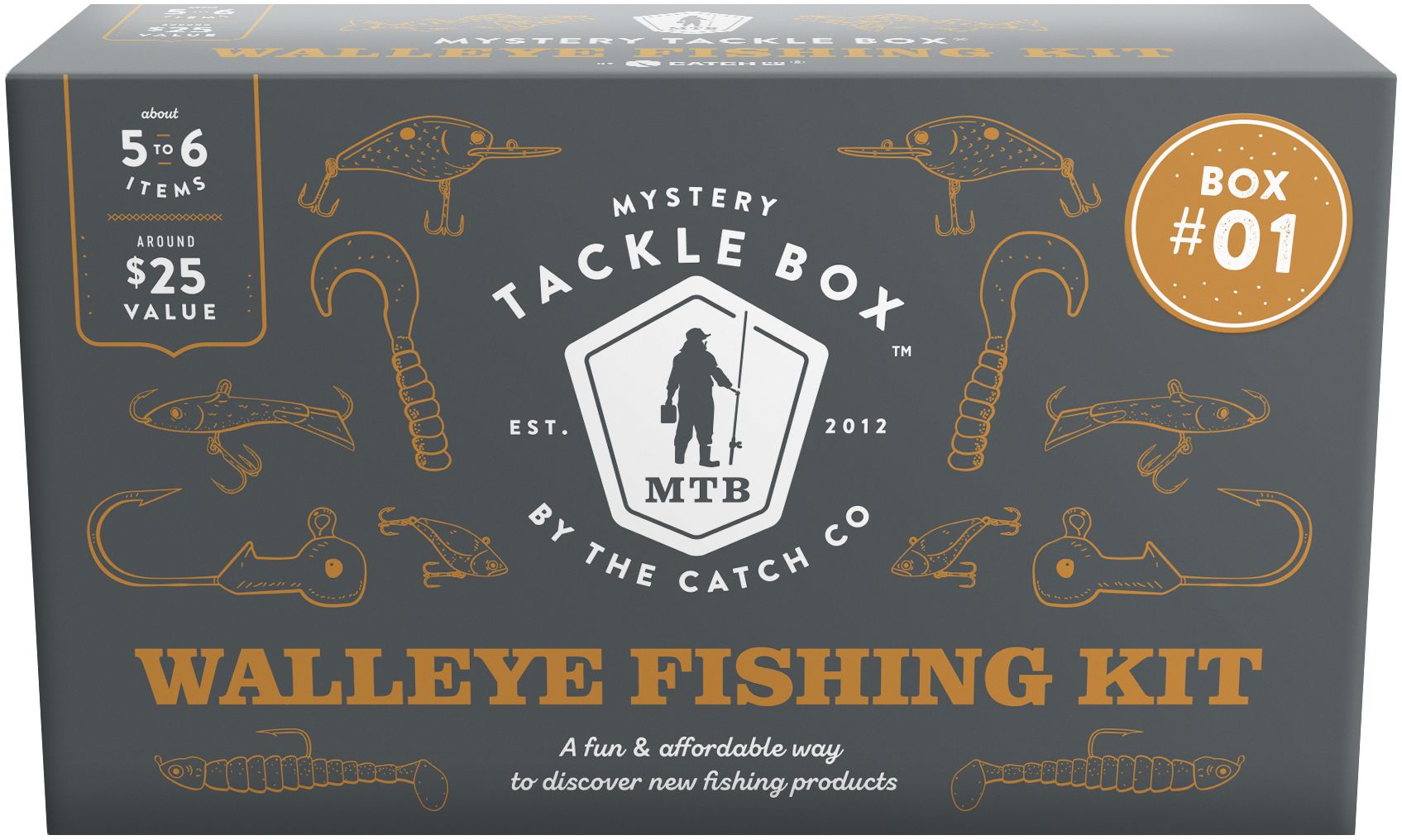 complete walleye tackle box Shakespeare Ugly Sik Complete Walleye Tackle Box Kit Only