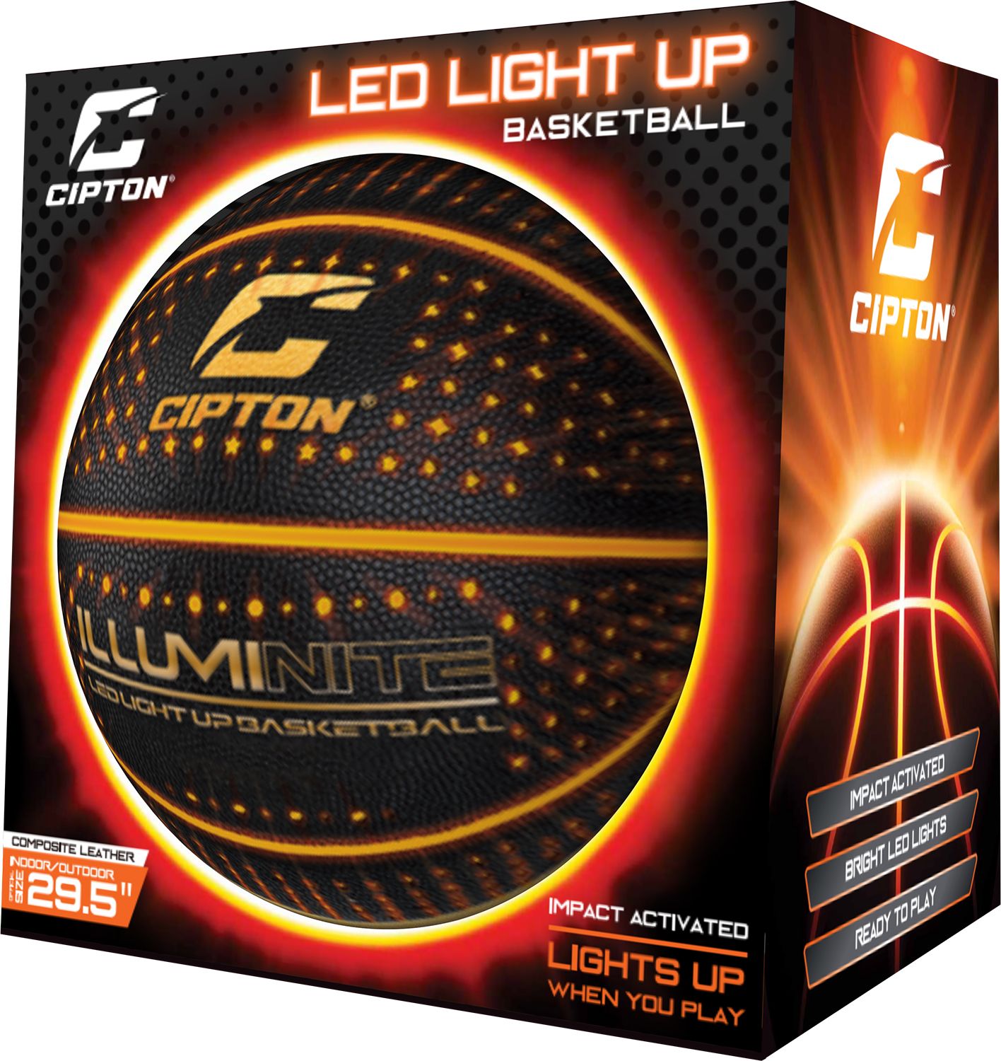 Cipton LED Light-Up Composite Basketball (28.5'') | Dick's