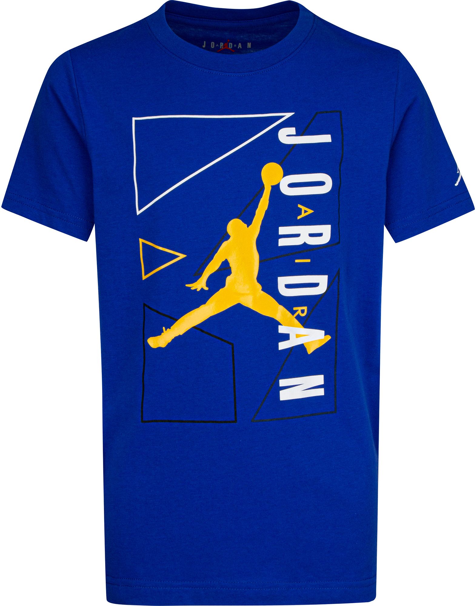 blue jordans shirt