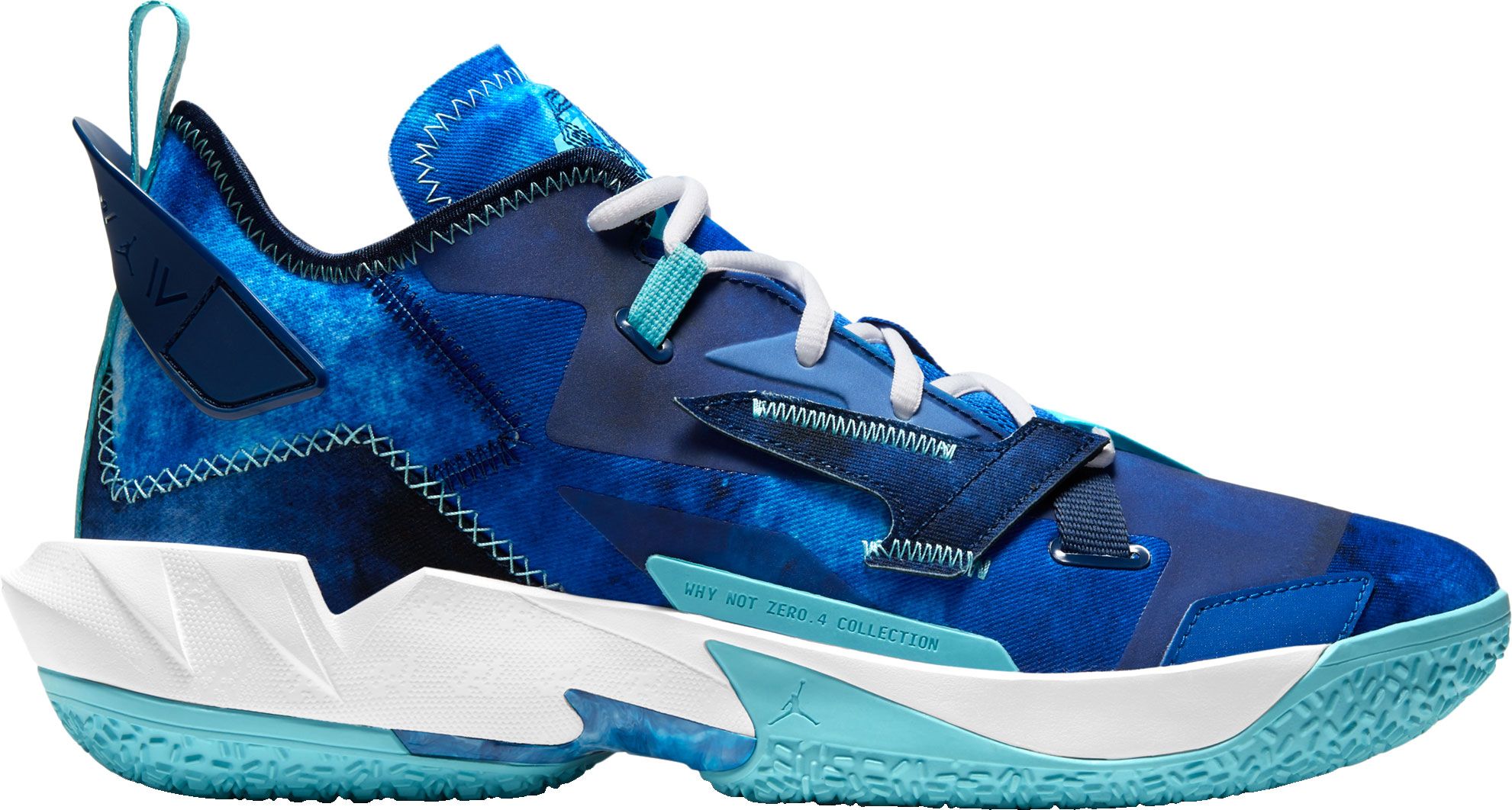 all blue basketball shoes