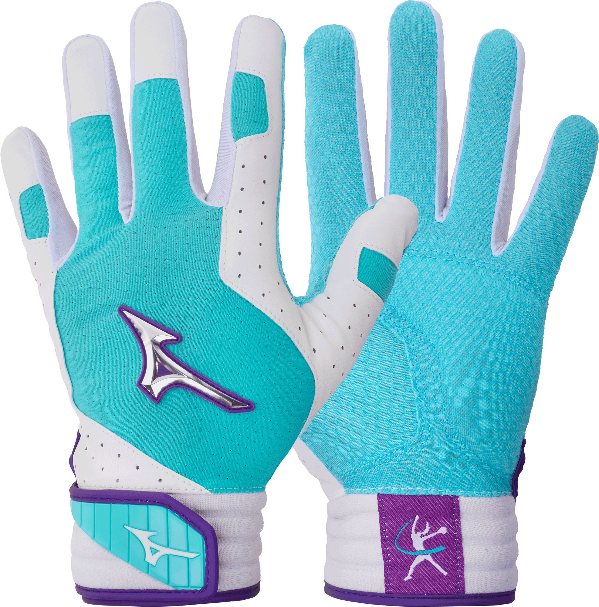 Mizuno Girls' Jennie Finch Softball Batting Gloves | Dick's