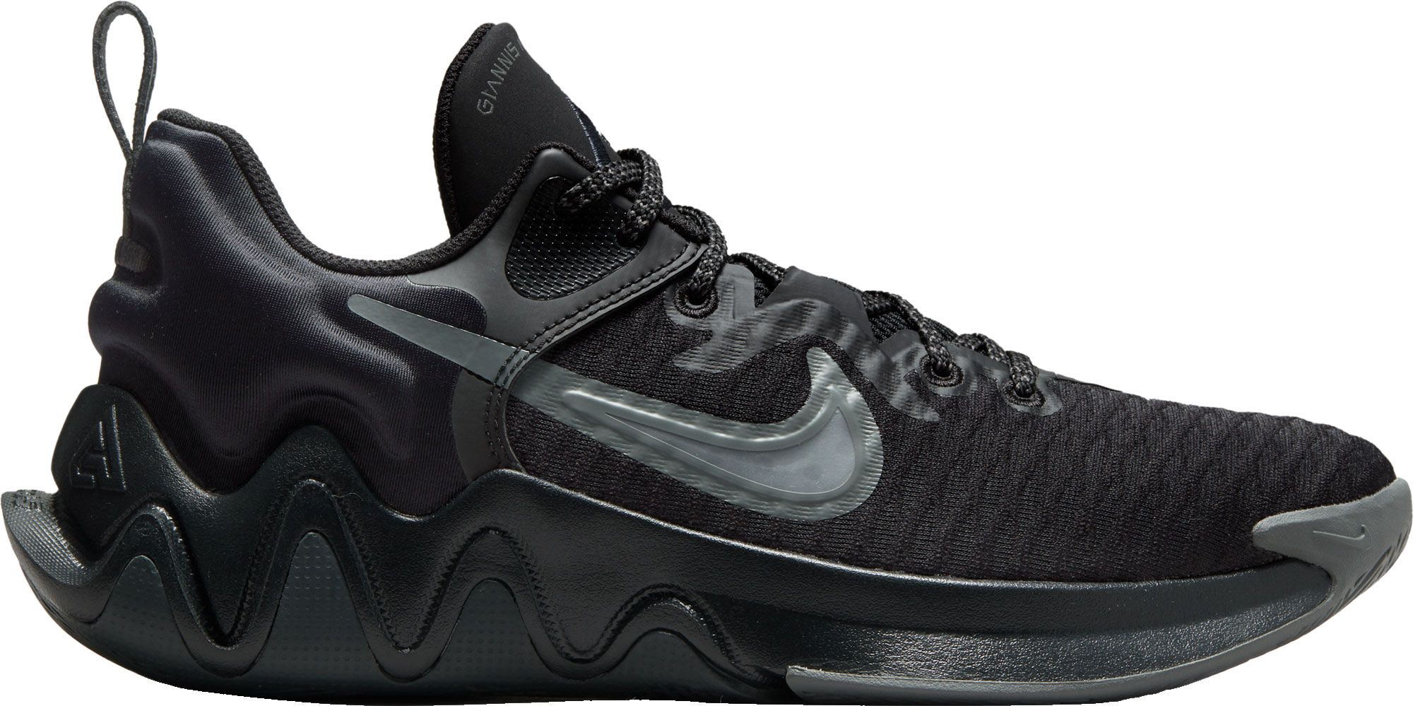 full black basketball shoes