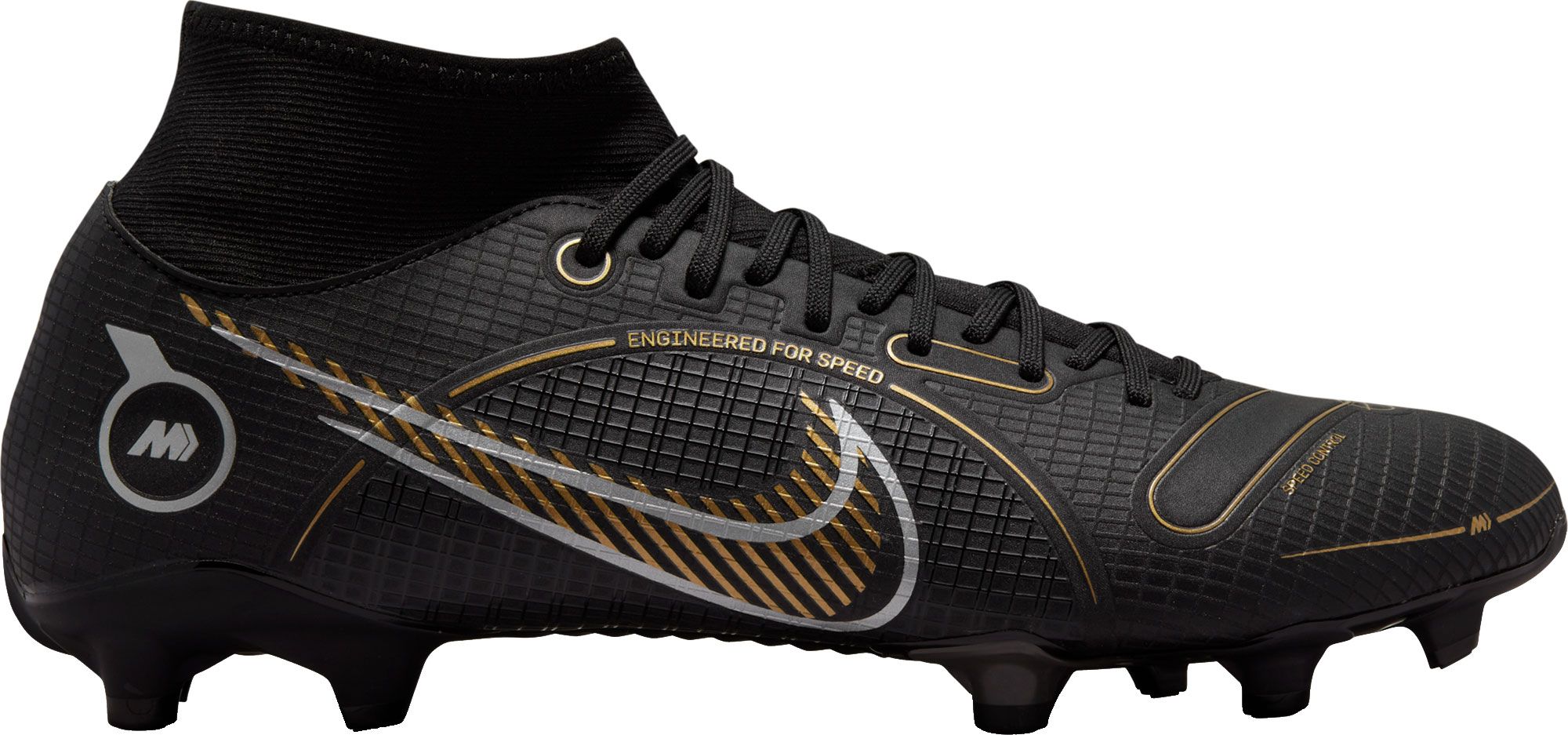 all black nike mercurial soccer cleats