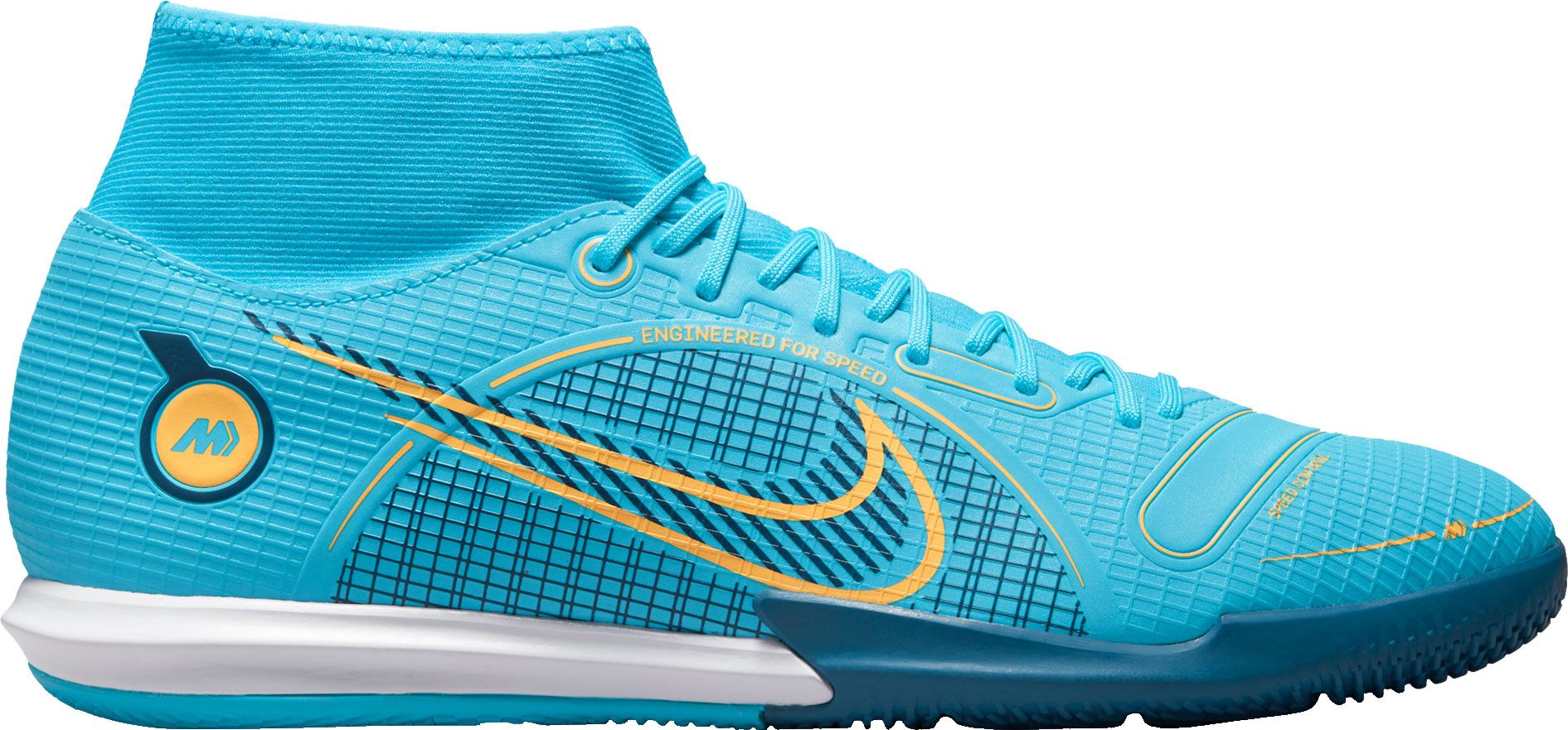 light blue nike cleats