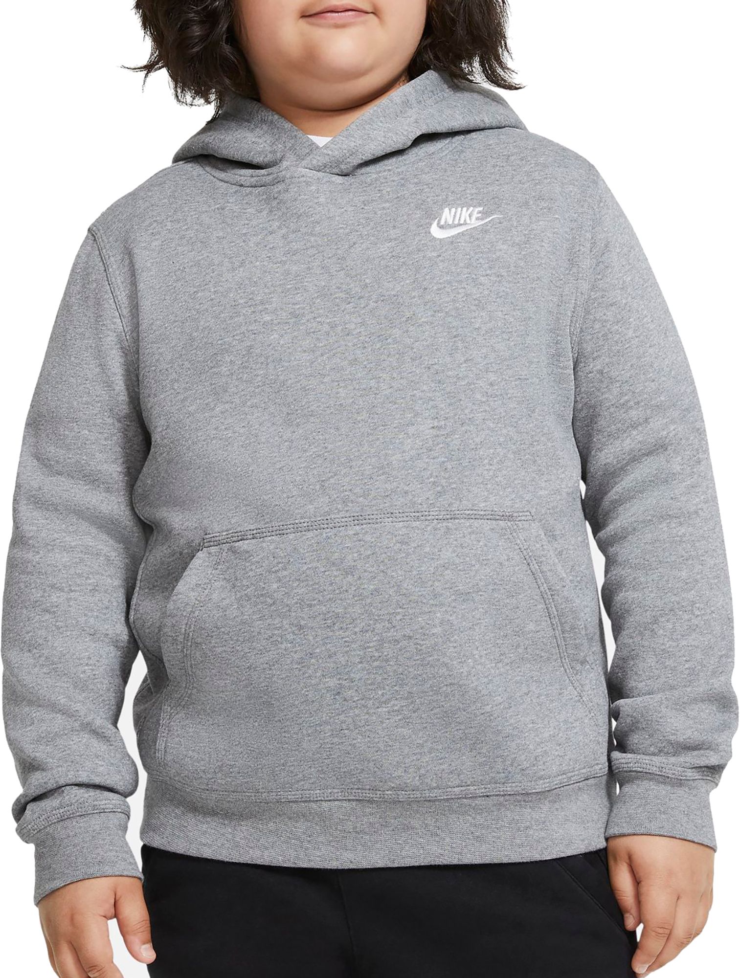 gray nike sweater