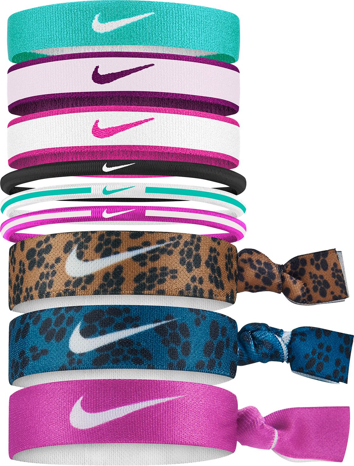 Nike Ponytail Holder 9 Pack