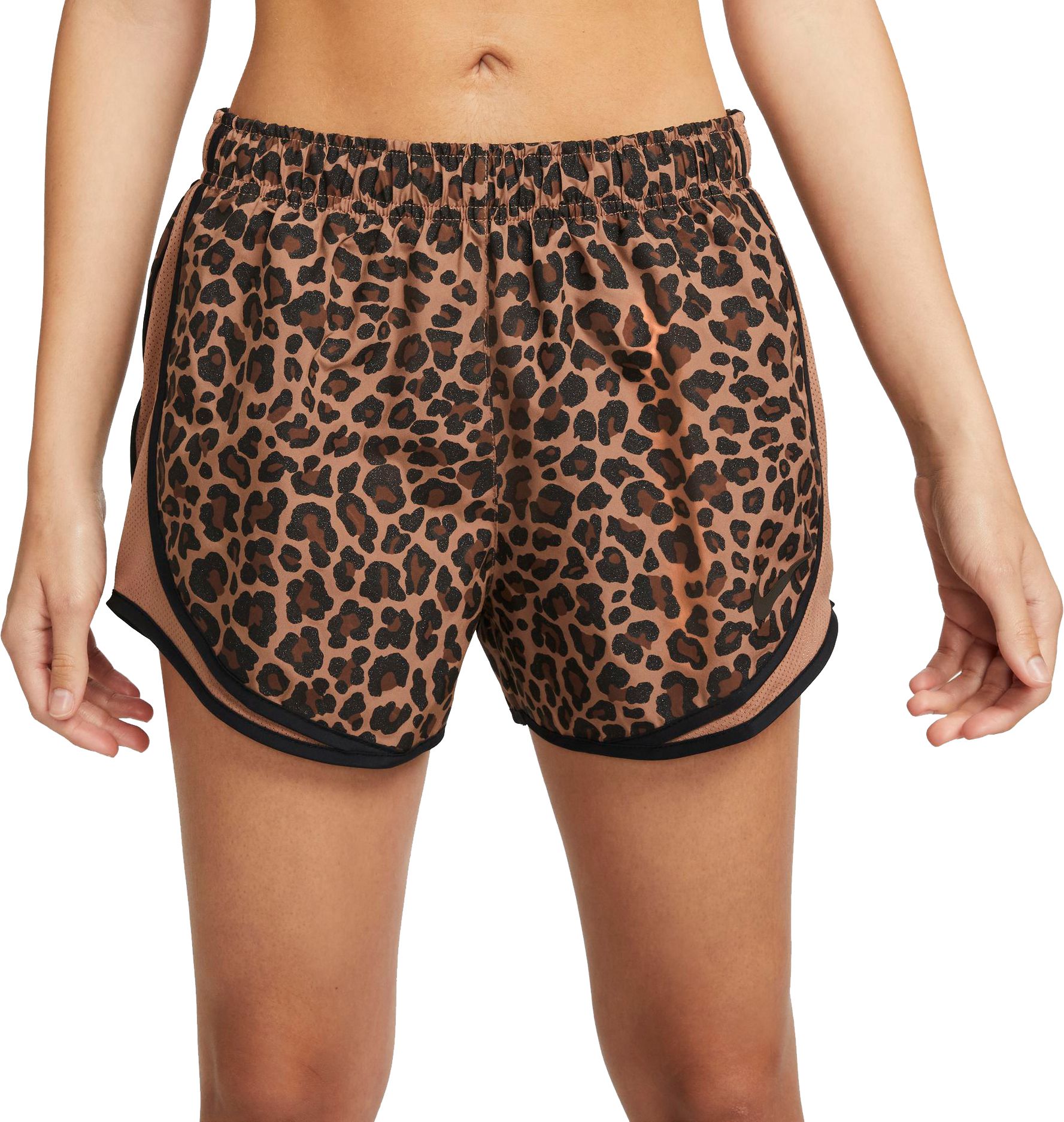 leopard print nike shorts