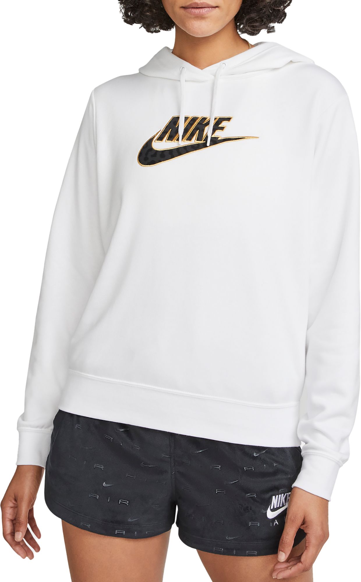 white nike hoodie womens