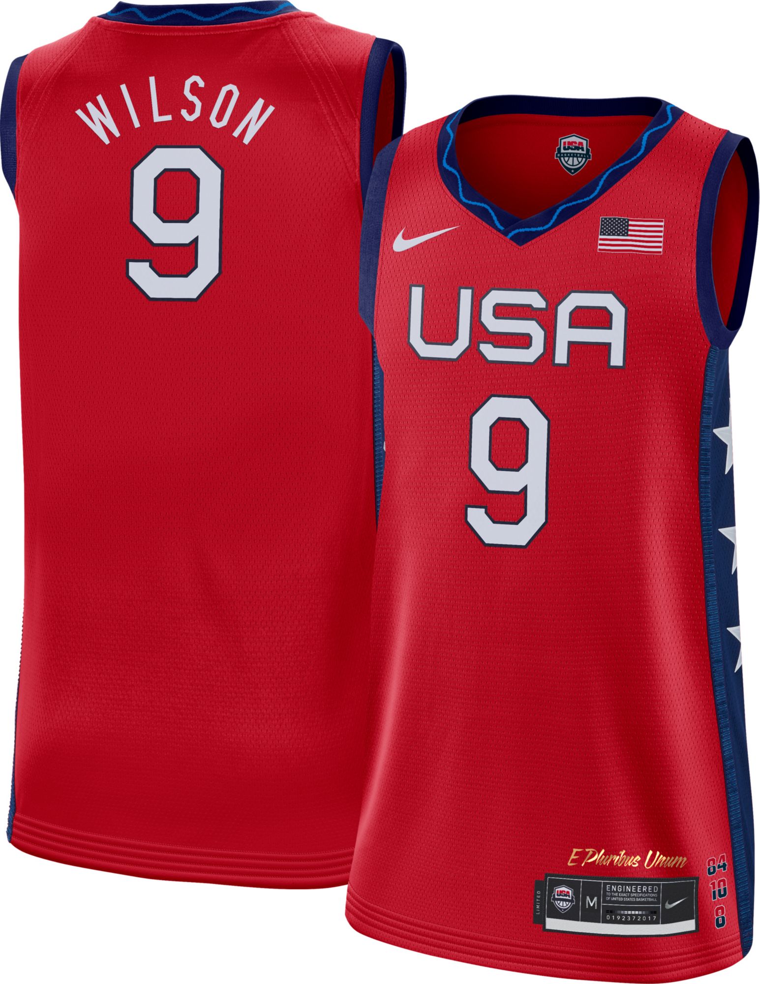 Usa Basketball Gear Usa Basketball Jerseys Free Curbside Pickup At Dick S