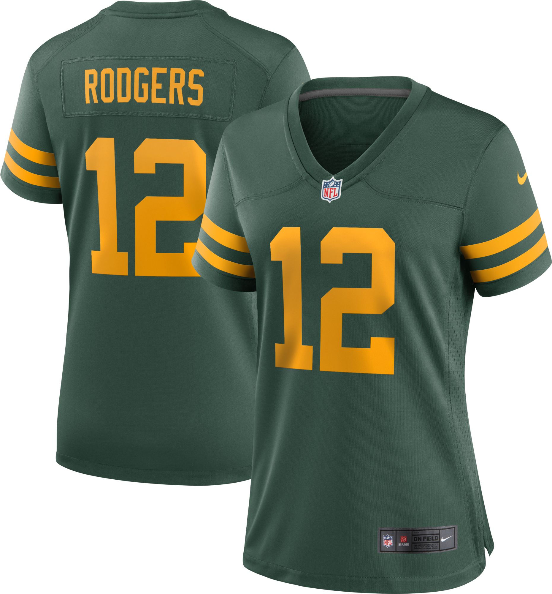 yellow packers jersey