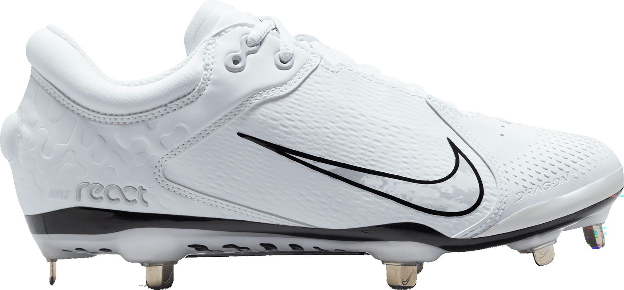 All white nike softball cleats fashion