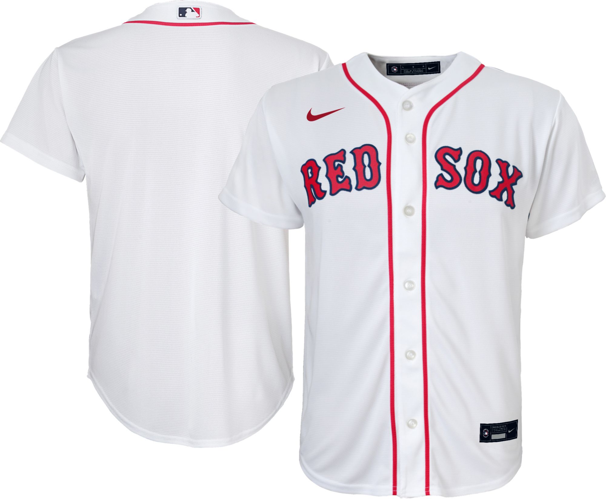 baseball jersey boston red sox